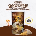 100% Pure Golden Flaxseed Powder - 500g